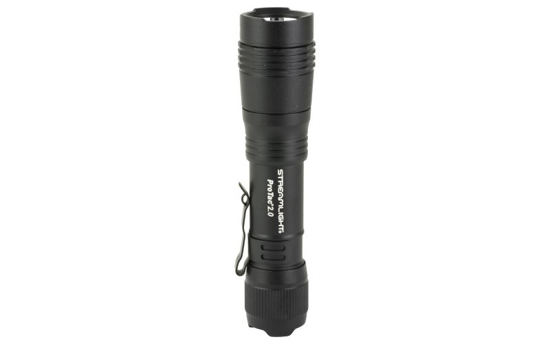 Streamlight ProTac 2.0, Flashlight, Rechargeable, 2,000 Lumens, Anodized Finish, Black, Includes SL-B50 Battery Pack and USB-C Charging Cable 89000