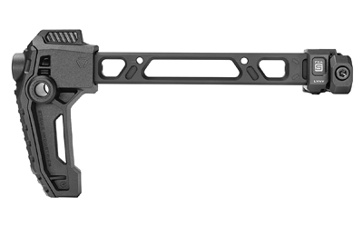 Strike Industries FSA Single Side Folding Stock, Fits 1913 Interfaces, Matte Finish, Black SI-FSA-S-STOCK