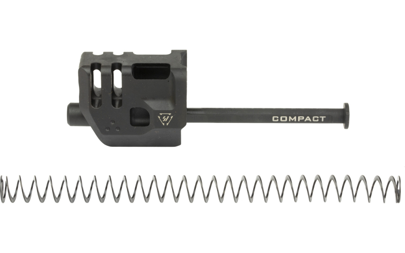 Strike Industries Mass Driver Comp, 9MM, Fits Glock 19 Gen 4, Includes Recoil Spring/Guide Rod/Guide Rod Fitment Washer/Guide Rode Head, Black SI-G4-MDCOMP-C