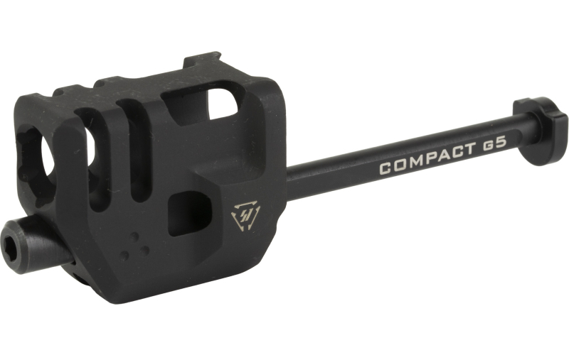 Strike Industries Mass Driver Comp, 9MM, Fits Glock 19 Gen 5, Includes Recoil Spring/Guide Rod/Guide Rod Fitment Washer/Guide Rode Head, Black SI-G5-MDCOMP-C