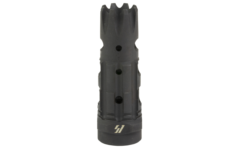 Strike Industries Triple Crown, Compensator, 223 Remington/5.56 NATO, 1/2X28, Black SI-TC-Comp-223-5.56