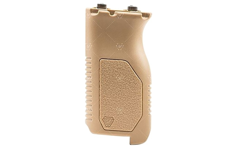 Strike Industries Ar-15 angled grip long w/cable management function fde