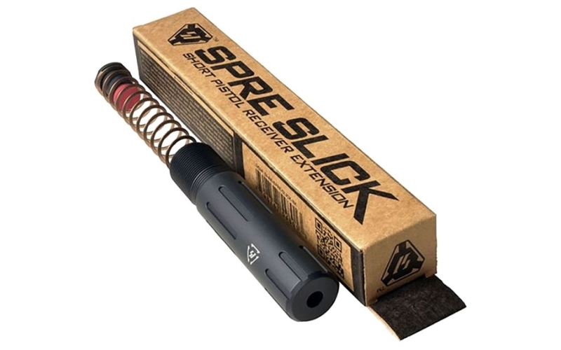 Strike Industries Ar short pistol receiver extension buffer tube black
