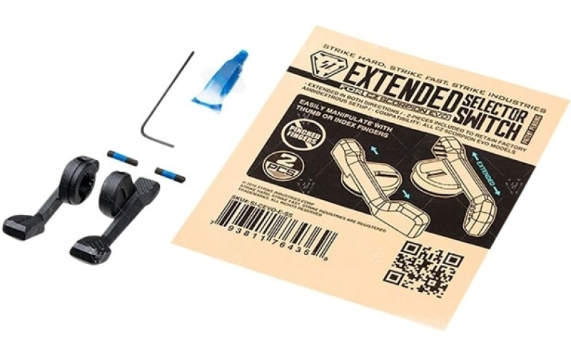Strike Industries Exended selector switch for cz scorpion evo