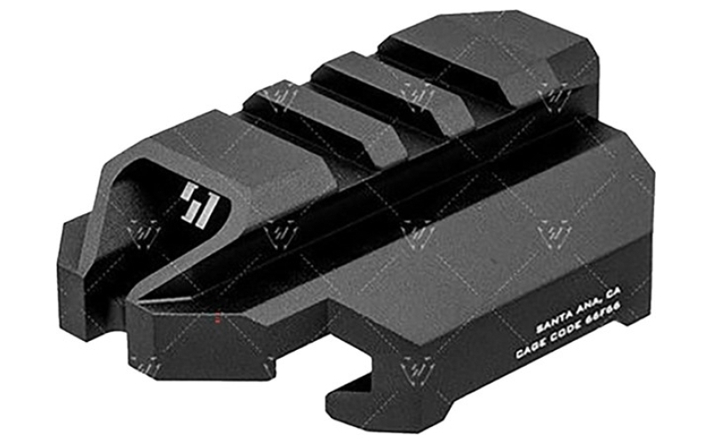 Strike Industries Cz scorpion evo stock adapter w/qd function black