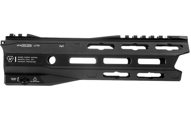 Strike Industries Gridlok lite 8.5'' handguard assembly black