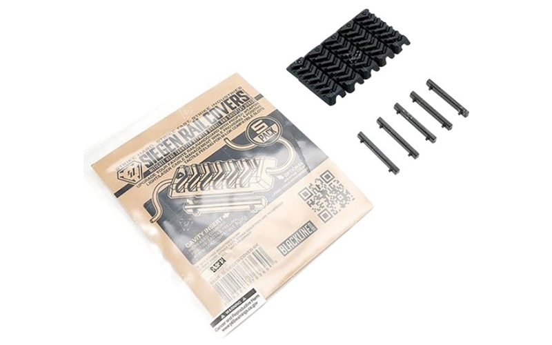 Strike Industries Siegen rail covers black 5pk