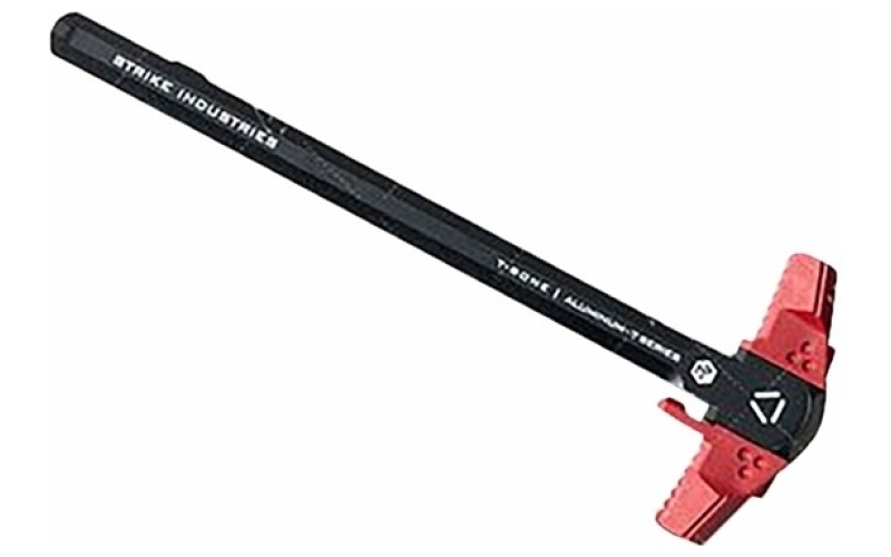 Strike Industries T-bone charging handle for 223/5.56 red