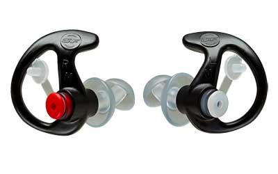 Surefire EarPro Sonic Defender, Ear Plug, Medium, Black EP3-BK-MPR