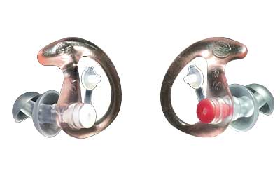 Surefire EarPro Sonic Defender, Ear Plug, Medium, Clear EP3-MPR