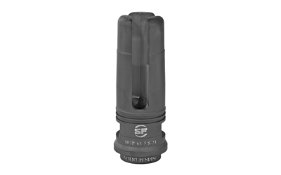Surefire SOCOM 3 Prong Flash Hider, 6.8 SPC, 5/8X24, Black, Serves as Suppressor Adapter for SOCOM 6.8 Suppressors SF3P-68-5/8-24