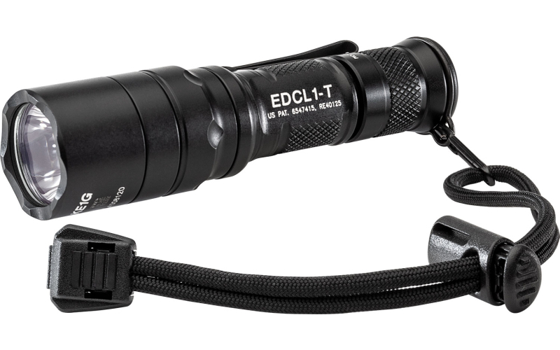 Surefire Everyday Carry Light 1, Flashlight, 5/500 Lumens, Black EDCL1-T