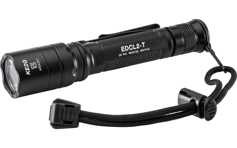 Surefire Everyday Carry Light 2, Flashlight, 5/1200 Lumens, Black EDCL2-T
