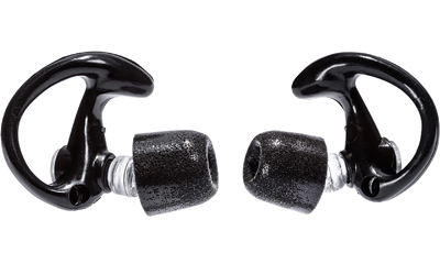 Surefire Sonic Defender 10, Ear Plug, Medium, Black, 25 Pairs EP10-BK-MPR-BULK