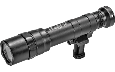 Surefire 640DF Scout Pro Flashlight, LED, 1500 Lumens, Black, 1913 Picatinny Mount installed, MLOK Mount included, Z68 On/Off Tailcap, SF18650B Micro-USB Rechargeable Battery Included M640DF-BK-PRO