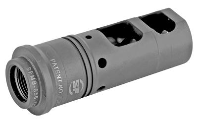 Surefire SOCOM, Muzzle Brake/Suppressor Adapter, 5.56 NATO, 1/2X28, Black SFMB-556-1/2-28
