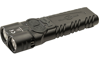 Surefire STILETTO PRO II, Flashlight, High 1500 Lumens, Medium 500 Lumens, Low 25 Lumens, 35,000 Candela, Tactical Switch, Aluminum Body, Matte Finish, Black, USB C Recharging, Deep Carry Pocket Clip PLR-C
