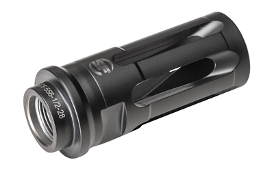 Surefire Closed-Tine Flash Hider, Flash Hider, 223 Remington/5.56 NATO, 1/2X28, DLC Coated, Black SFCT-556-1/2-28
