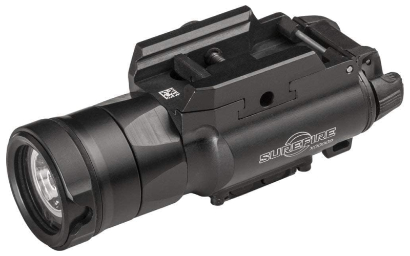 Surefire XH30, Weaponlight, Pistol, 300/1000 Lumens, Dual Output LED, TIR Lens, Black XH30
