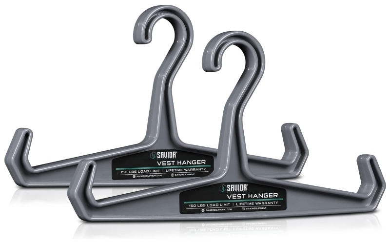Savior Equipment Vest hanger heavy duty gray