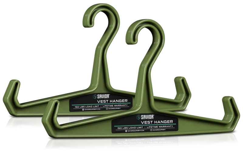 Savior Equipment Vest hanger heavy duty olive drab green