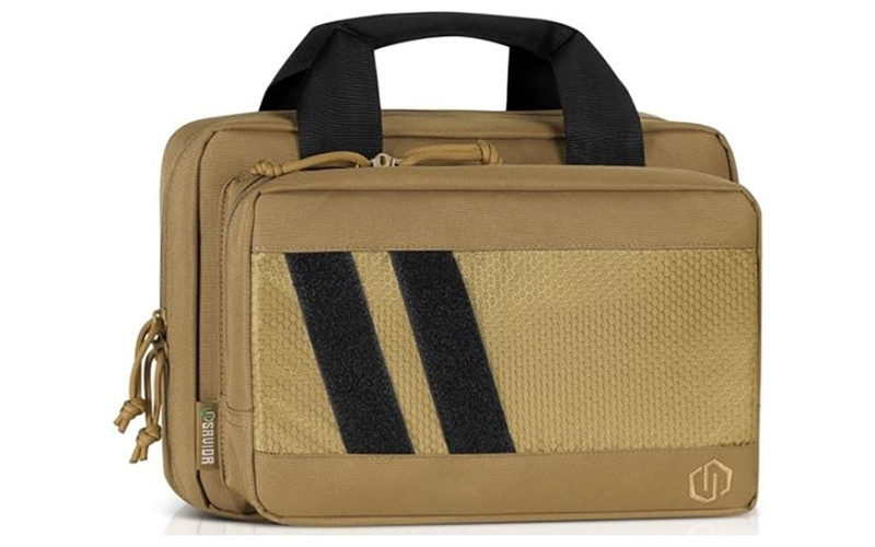 Savior Equipment Specialist soft pistol case two compartment low profile tan