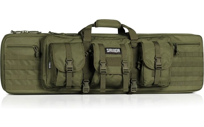 Savior Equipment American classic double rifle case 42'' olive drab green