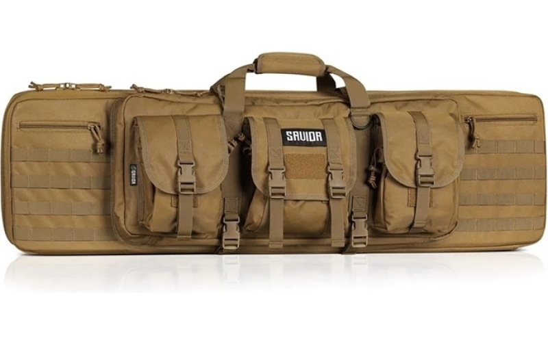 Savior Equipment American classic double rifle case 55'' tan