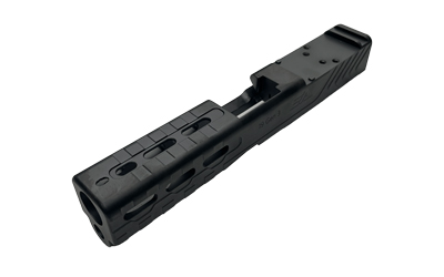 Sylvan Arms Custom Slide, Trijicon RMR Slide Cut, Fits Glock 19 GEN3, DLC Finish, Black, Includes RMR Cover/Adapter Plate, RMR Locating Pins and Plate Screws GL19G3