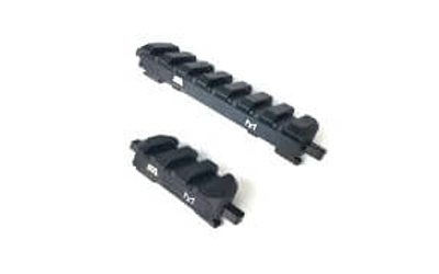 Sylvan Arms Rail Mount Combo, Quick Detach 7-Slot/3-Slot, Fits M-LOK, Black RC100