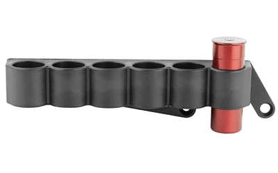 TacStar Slimline Side Saddle, Black, Fits Remington 870, 12 Gauge, Holds 6 Rounds 1081211