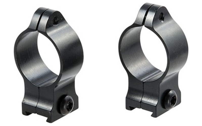 Talley Manufacturing 1'' high satin blue rings