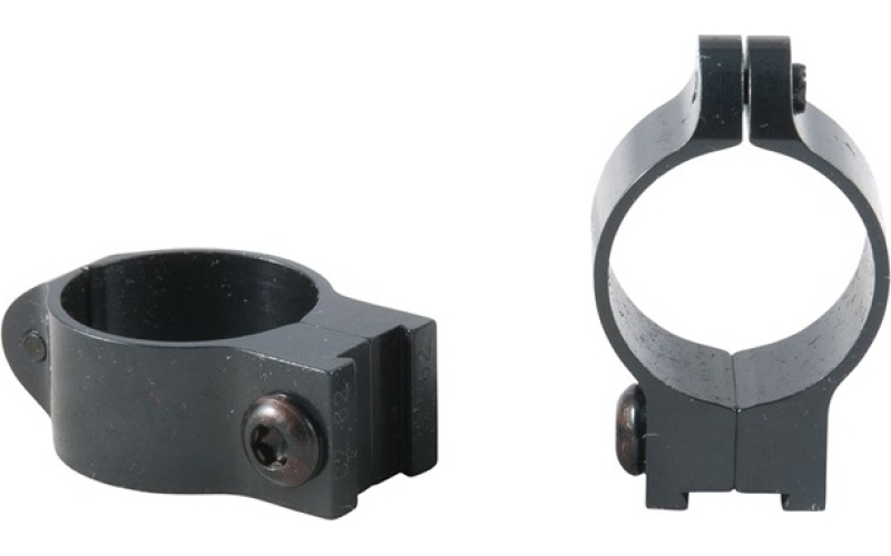 Talley Manufacturing 30mm high (0.60'') 11mm cz rings, black