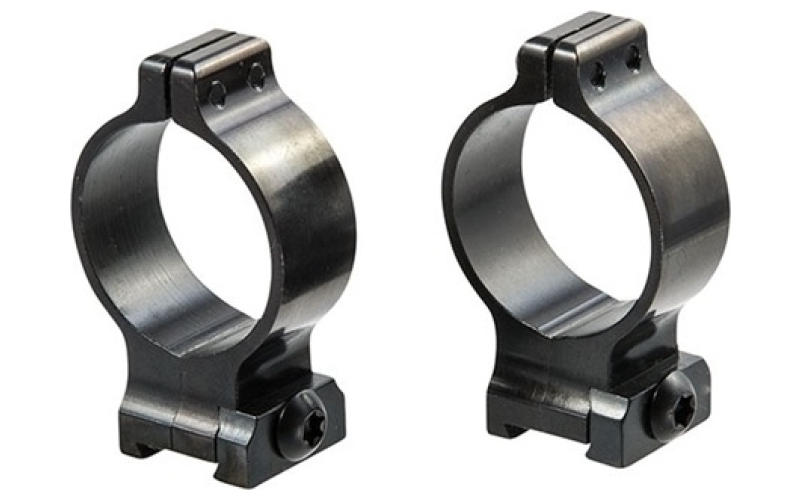 Talley Manufacturing 30mm high matte blue rings