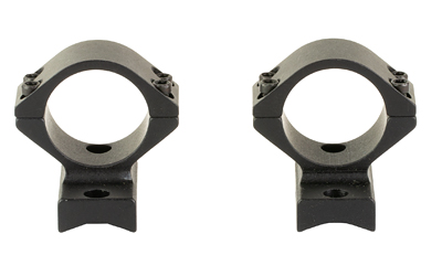 Talley Manufacturing Light Weight Ring/Base Combo, 1" Low, Fits Savage with Round Receiver, 8-40 Screws, Matte Finish, Black 930719
