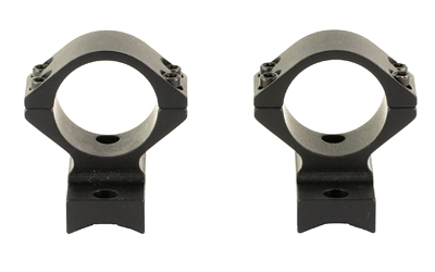Talley Manufacturing Light Weight Ring/Base Combo, 1" Medium, Fits Savage with Round Receiver, 8-40 Screws, Matte Finish, Black 940719