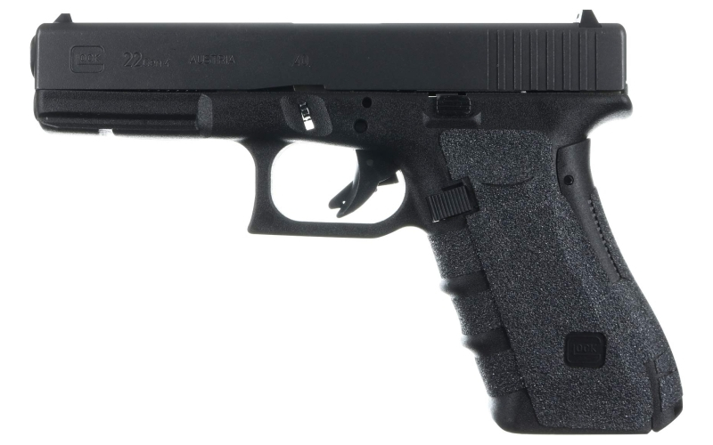 TALON Grips Inc Granulate, Grip, Adhesive Grip, Fits GLOCK Gen4 17/22/24/31/34/35/37 Medium Backstrap, Black 114G