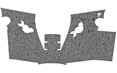 TALON Grips Inc Rubber, Grip, Adhesive Grip, Fits Springfield With Large Backstrap, Black 212R