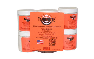 TANNERITE QTRT BRICK 1/4LB TRGT 4/PK