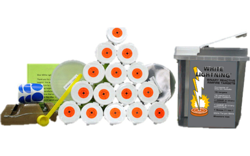 TANNERITE WHT LIGHTNING TRGT KIT