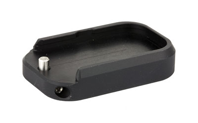 Taran Tactical Innovation Base Pad, Fits Glock +0, 9/40 Double Stack, Black Finish GBP940-0S