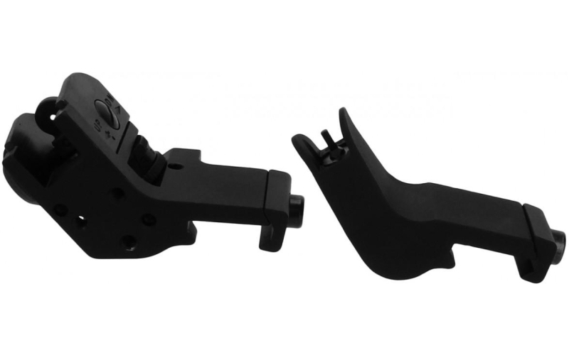 Ar15 45 degree/rapid transition back up sights pair alumin