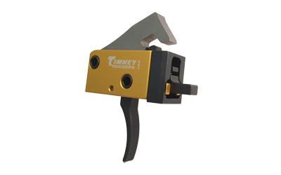 Timney Triggers Trigger, 3LB Pull Weight, Curved Shoe, Fits AR PCC, Not Adjustable, Black Finish 681