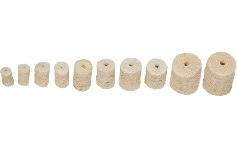 Tipton 35/38 caliber/9mm felt cleaning pellets 50ct