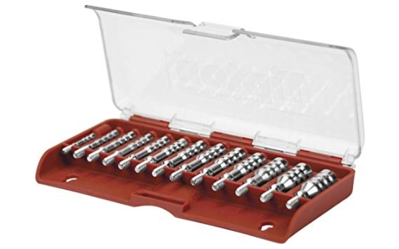 Tipton Jag, 8-32 Thread, Fits .17Cal - .45ACP, 12 Piece Set 500012