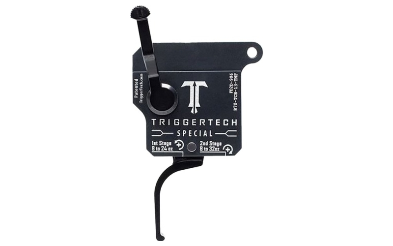 TriggerTech Remington 700 special trigger black flat clean two-stage