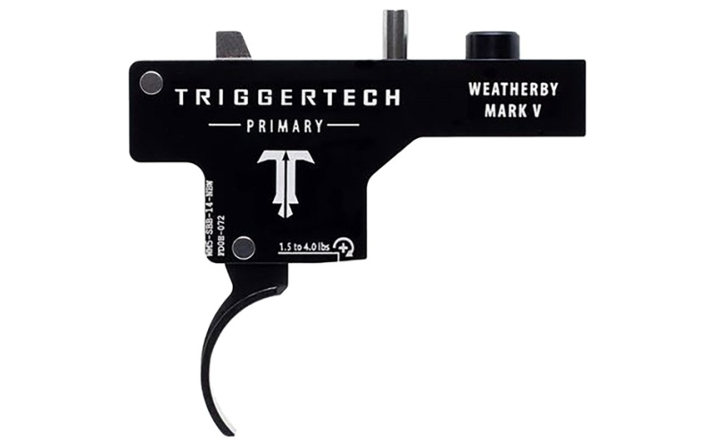 TriggerTech Weatherby mark v primary curved black