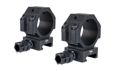 Trijicon Scope Rings, 30mm Medium, Q-LOC, Fits Picatinny, Anodized Finish, Black AC22065
