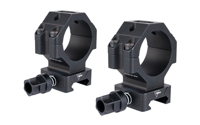 Trijicon Scope Rings, 35mm High, Q-LOC, Fits Picatinny, Anodized Finish, Black AC22074