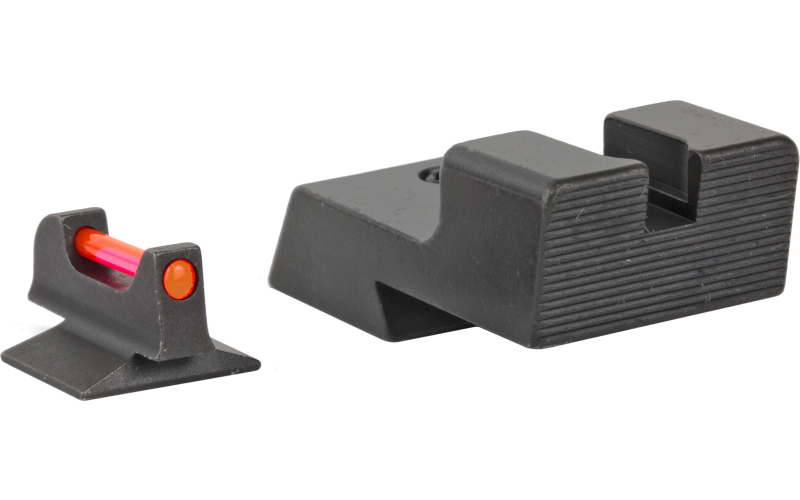 Trijicon Fiber Sight, Fits 1911 Novak Low Cut, Comes With Red and Green Fiber CA728-C-601038